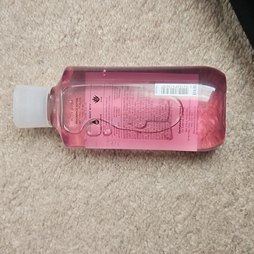 Bath And Bodyworks Watermelon Mojito Bodywash NWT - Picture 2 of 2